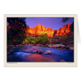 Rivière Virgin - Parc national Zion