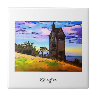 Rivington Pigeon Tower Leverhulmes Garden Horwich Tile