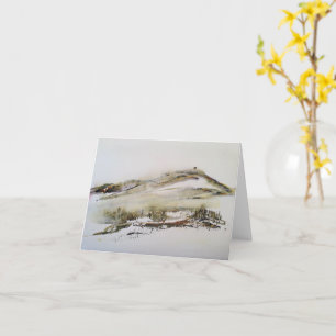 Rivington pike Horwich Watercolour  Card