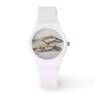 Rivington pike Horwich Watercolour      Watch