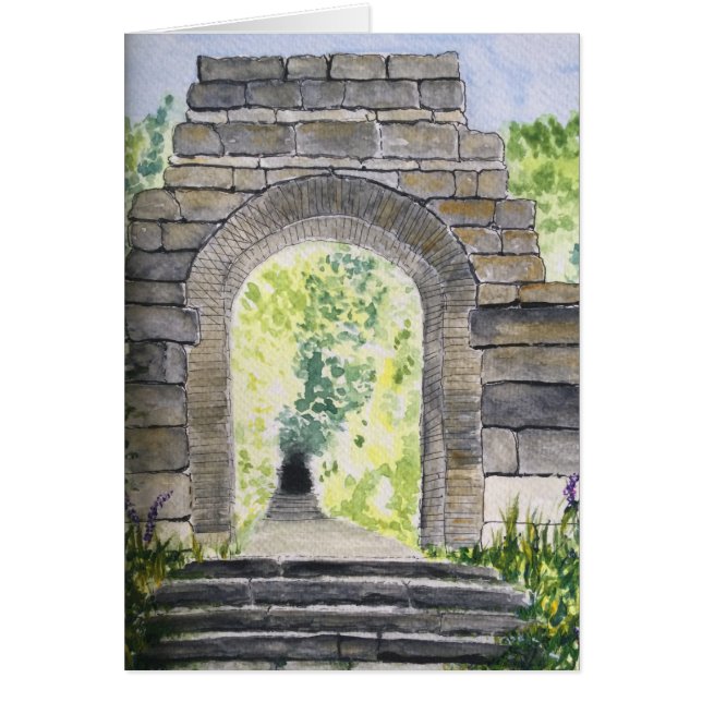 Rivington Terraced Gardens Archway     (Front)