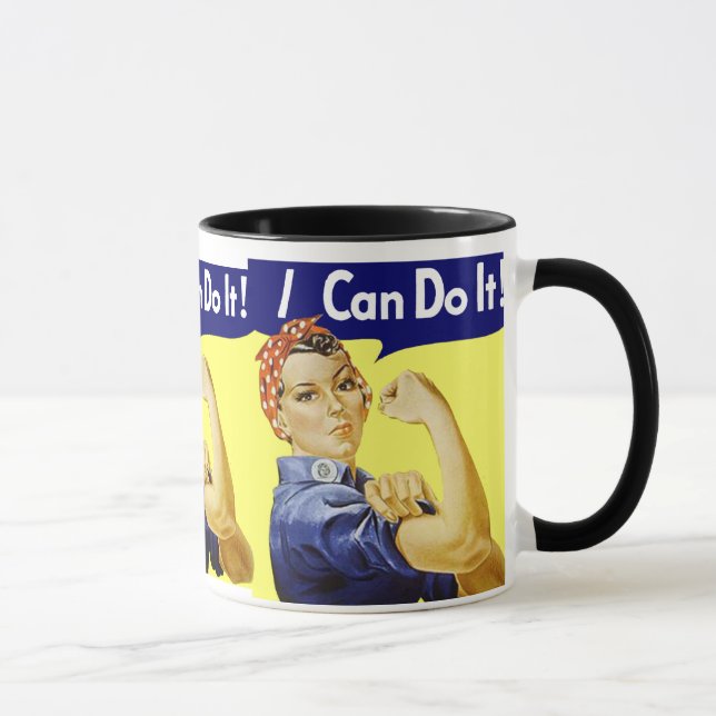 Rivoir de Rosie - je peux le faire tasse de Glenn (Droite)