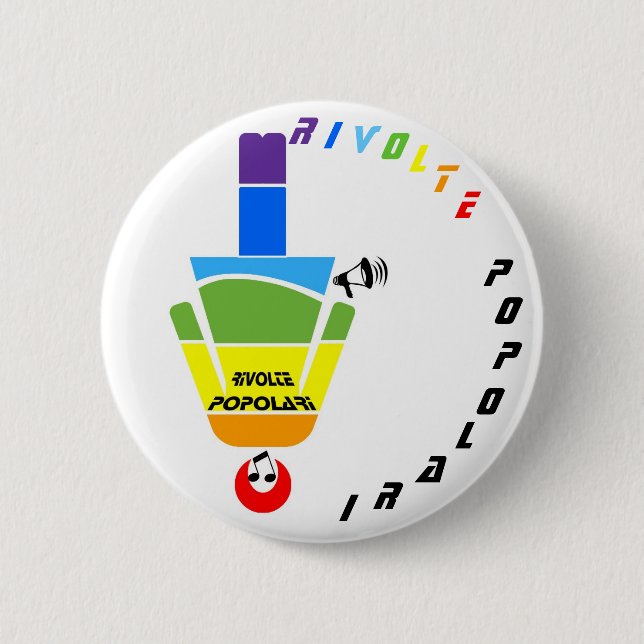 RivoltePololari 2 Inch Round Button (Front)