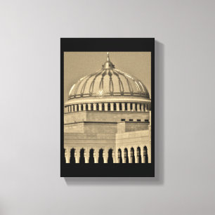 Riyadh Mosque Canvas Print