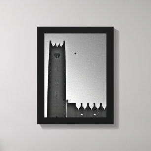 Riyadh Mosque Canvas Print