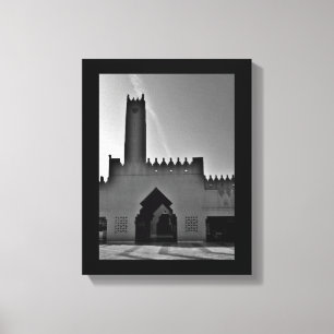 Riyadh Mosque Canvas Print