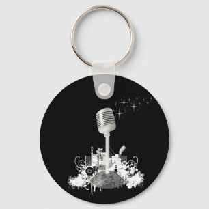 Riyah-Li Designs Music Keychain