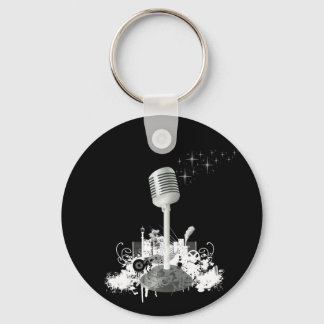 Riyah-Li Designs Music Keychain