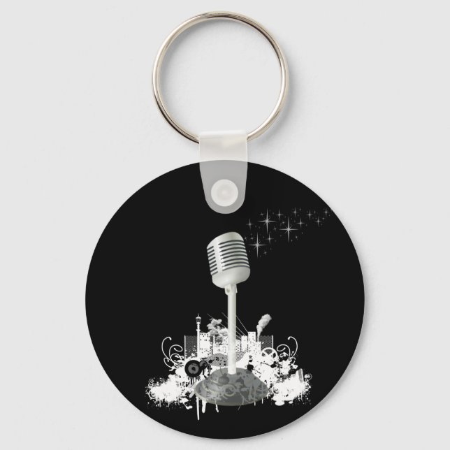 Riyah-Li Designs Music Keychain (Front)