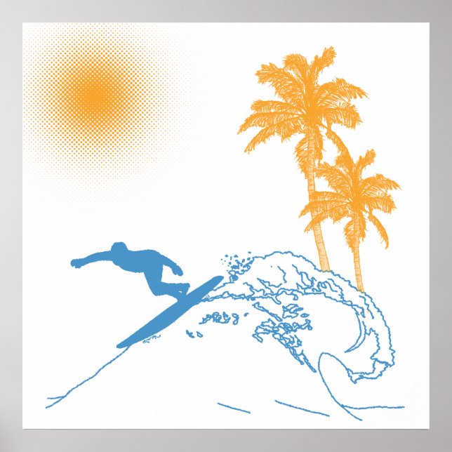 Riyah-Li Designs Surfer Poster (Front)