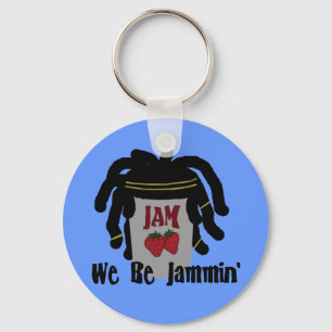Riyah-Li Designs We Be Jammin' Keychain