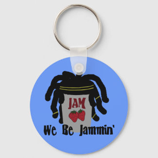 Riyah-Li Designs We Be Jammin' Keychain