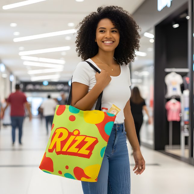 Rizz Energy Pop Tote Bag (Créateur téléchargé)