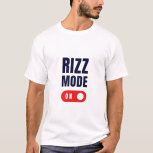 Rizz Mode On Light T-Shirt