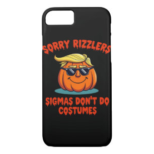 Rizzlers, Sigmas Don’t Do Costumes - Trumpkin Sigm Case-Mate iPhone Case