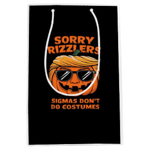 Rizzlers, Sigmas Don’t Do Costumes - Trumpkin Sigm Medium Gift Bag