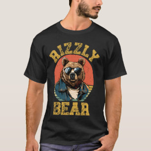 Rizzly Bear Funny Rizz W Rizz Viral Internet Meme  T-Shirt