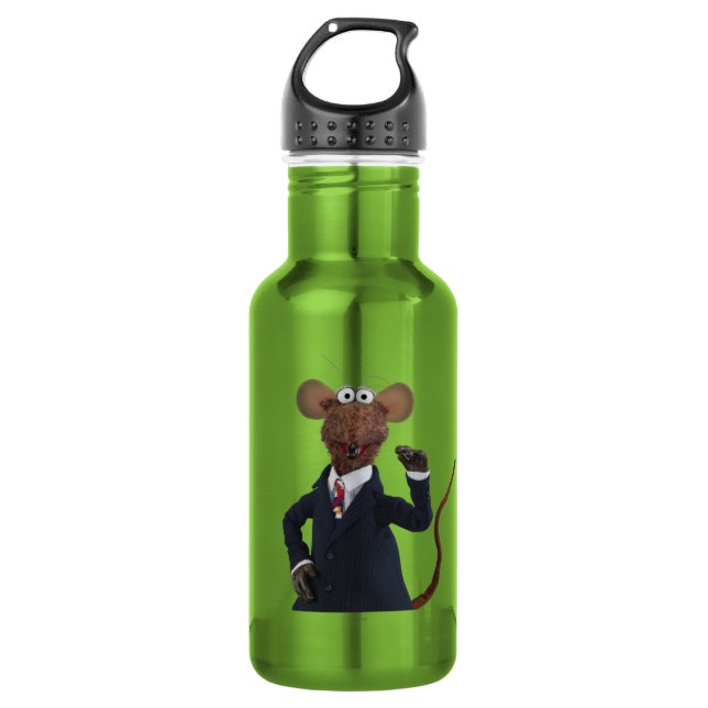 Rizzo the Rat 532 Ml Water Bottle (Front)
