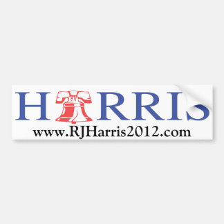 RJ Harris Libertarian Presidential Candidate Bumper Sticker