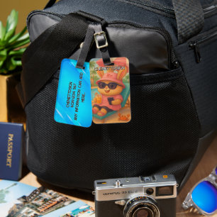 RKLT03 Kids Luggage Tag. Tag