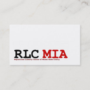 RLC MIA business cards