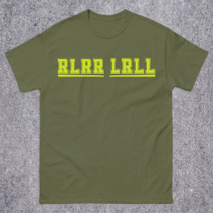 RLRR LRLL Drumsticks Band Drum Drummer Funny  T-Shirt