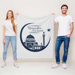 Rmadan Kareem Fleece Blanket