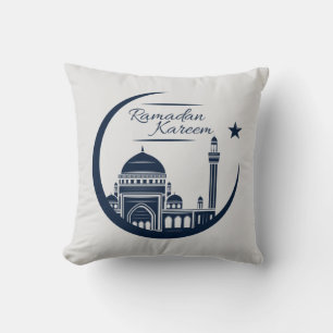  Rmadan Kareem Fleece Blanket Throw Pillow