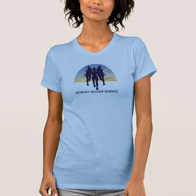 RMR baby blue slim fit tee (Front)