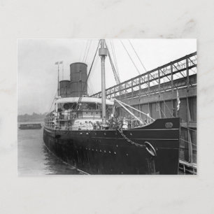 RMS Campania Postcard