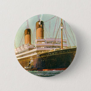 RMS Laurentic 2 Inch Round Button