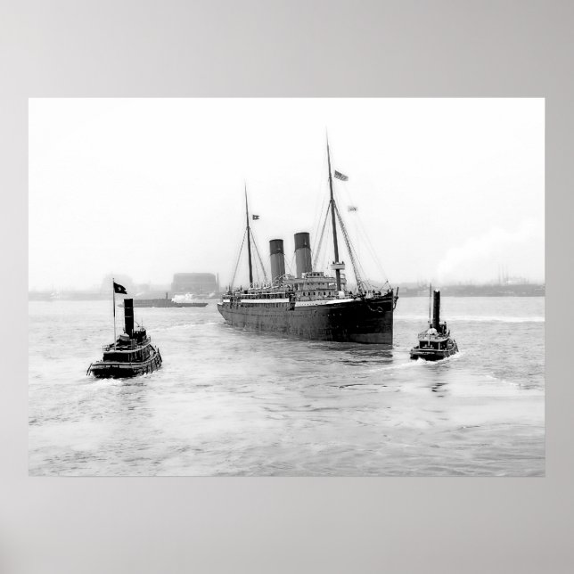 RMS Majestic Poster (Front)