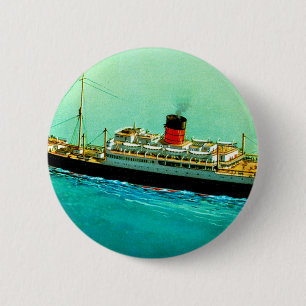 RMS Parthia 2 Inch Round Button