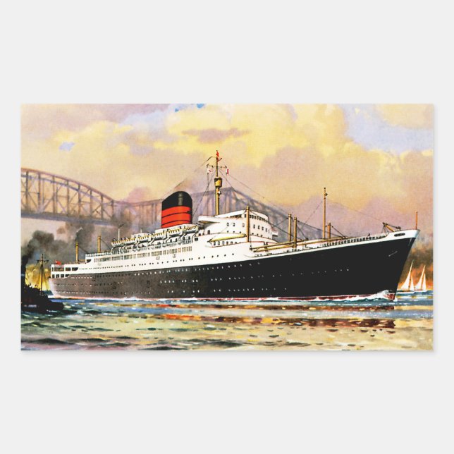 RMS Saxonia Sticker (Front)