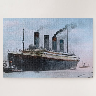 RMS Titanic Belfast Ireland Vintage Jigsaw Puzzle
