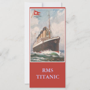 RMS Titanic bookmark