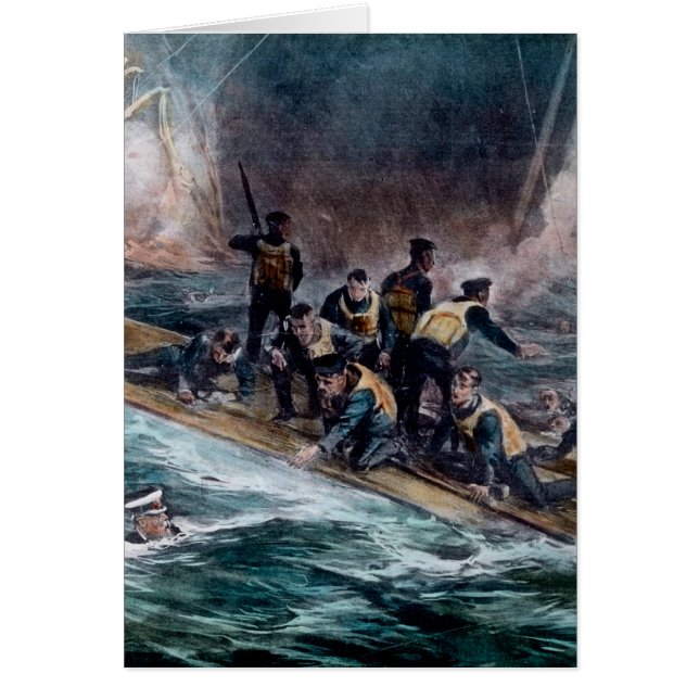 RMS Titanic Crew Escapes Behemoth Sinks (Front)