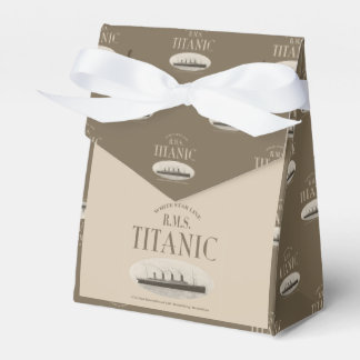 RMS Titanic Ghost Ship Sepia Tent Favour Box