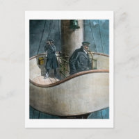 RMS Titanic Iceberg Ahead! Vintage Magic Lantern