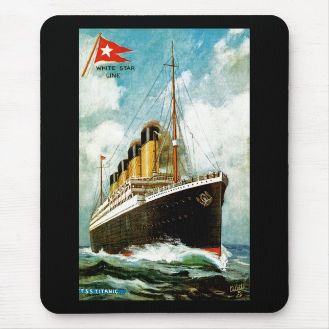 RMS Titanic Mouse Pad (Front)