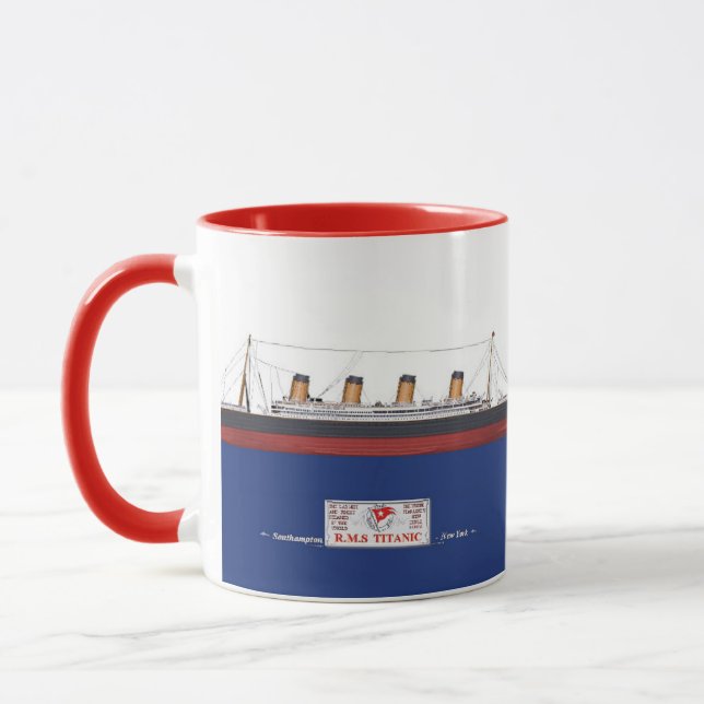 RMS Titanic Mug (Left)
