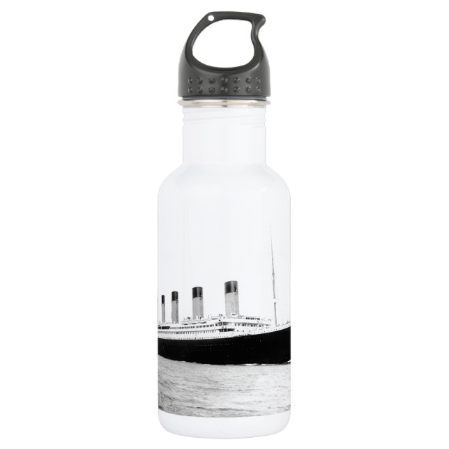 RMS Titanic Passenger Liner 532 Ml Water Bottle (Front)