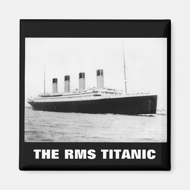 RMS Titanic Passenger Liner Magnet (Devant)