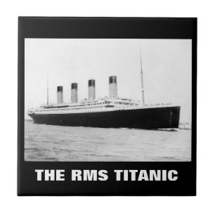 RMS Titanic Passenger Liner Tile