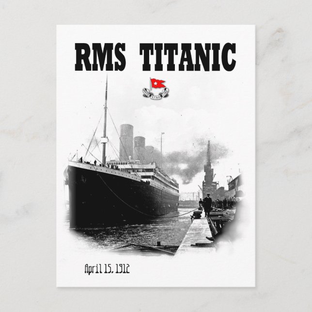 RMS Titanic Postcard (Front)