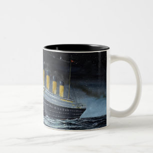 RMS Titanic Two-Tone Coffee Mug