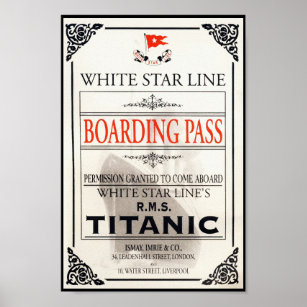 Rms Titanic Posters, Prints & Poster Printing | Zazzle