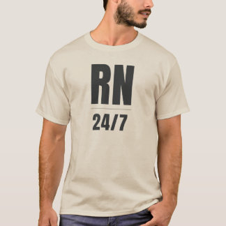 RN 24/7 | Registered Nurse Design T-Shirt