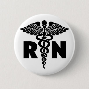RN badge 2 Inch Round Button