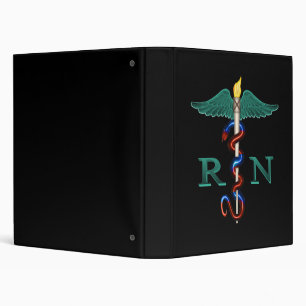 RN Caduceus Binder
